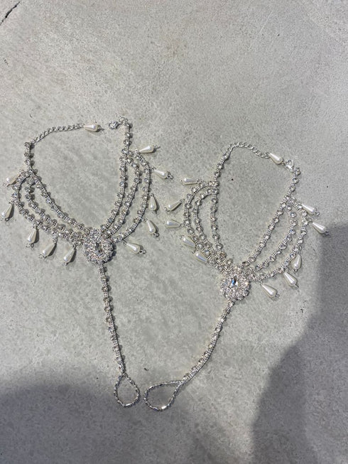 İNCİ TAŞLI AYAK ŞAHMERANI